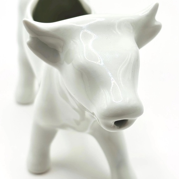 Vintage French Cow Creamer 7" - Picture 13 of 14